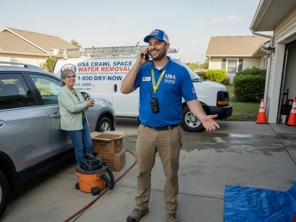 Crawl Space Water Removal Jefferson, SD FAQs